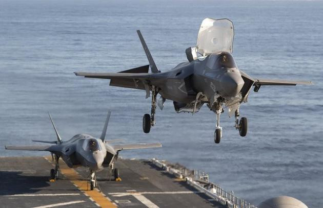 F-35B δείχνουν τις δυνατότητές τους (βίντεο)